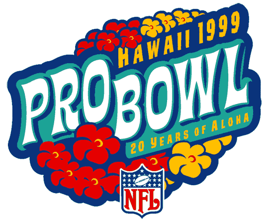 Pro Bowl 1999 Primary Logo t shirts iron on transfers
